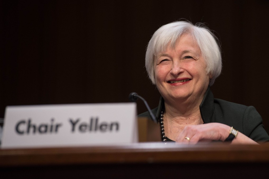 Chair of the US Federal Reserve Janet Yellen testifies before a Joint Economic Committee hearing on "The Economic Outlook," on Capitol Hill in Washington, DC. Photo: AFP