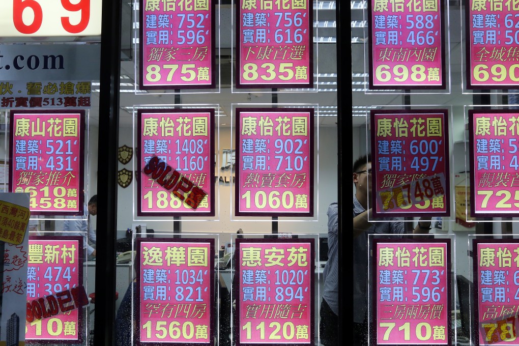 The flats advertised in the window are never available.
