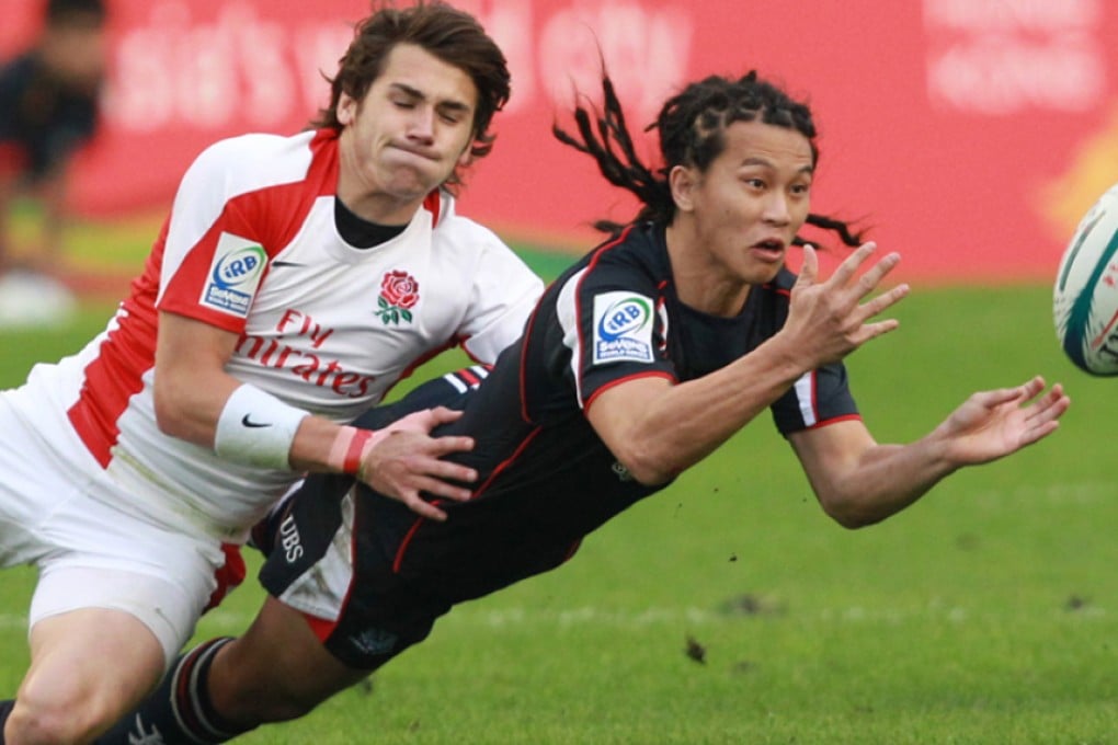Fan Shun-kei, in action during the 2010 Hong Kong Sevens, saw rapid progress last week in his capacity as head coach of the senior Hong Kong Warriors development squad during a tour of the Philippines. KY Cheng/SCMP
