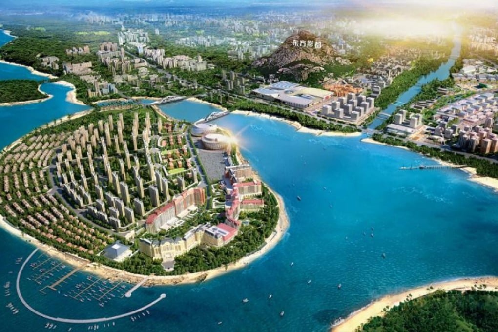 An artist's rendering of Qingdao Oriental Movie Metropolis. Photos: Corbis
