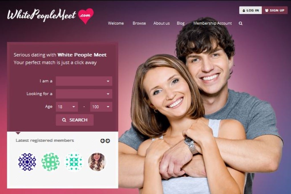 Good-looking white people like this are just waiting to meet you on Where White People Meet, a new dating startup site. Photo: Where White People Meet