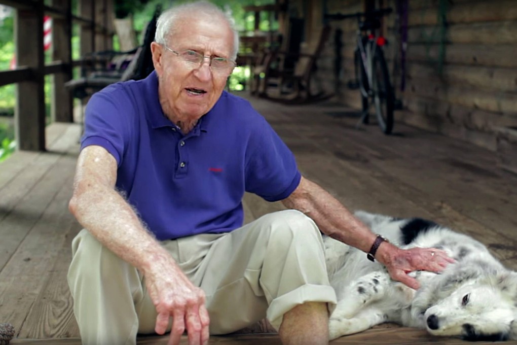 Animal cognition researcher John Pilley with Chaser, a border collie that knows the meaning of more than 1,000 words. Photos: Corbis; AFP