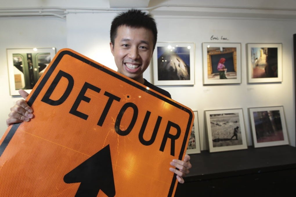 Eric Lau, designer and photographer, is currently showing his images at Studio 83 in Central. Photo: Bruce Yan
