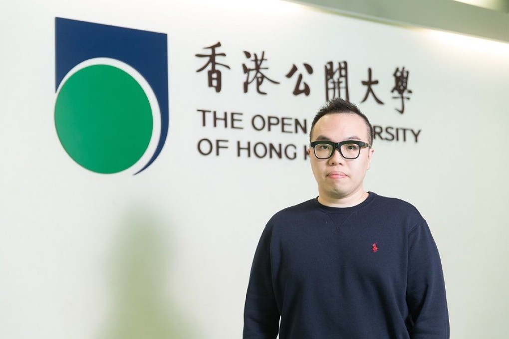 OUHK 2015 Graduate Dickson Kwan Photo:Steward Chan