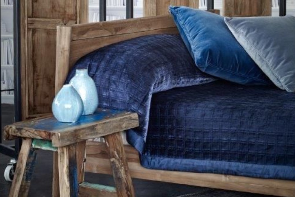 Luxurious bedding in royal blue from TREE