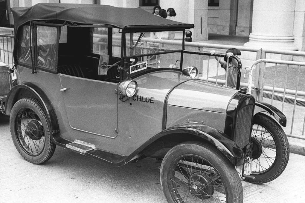 An Austin 7 Chummy at the Classic Car Club of Hong Kong’s annual motoring show in 1987. Photos: SCMP