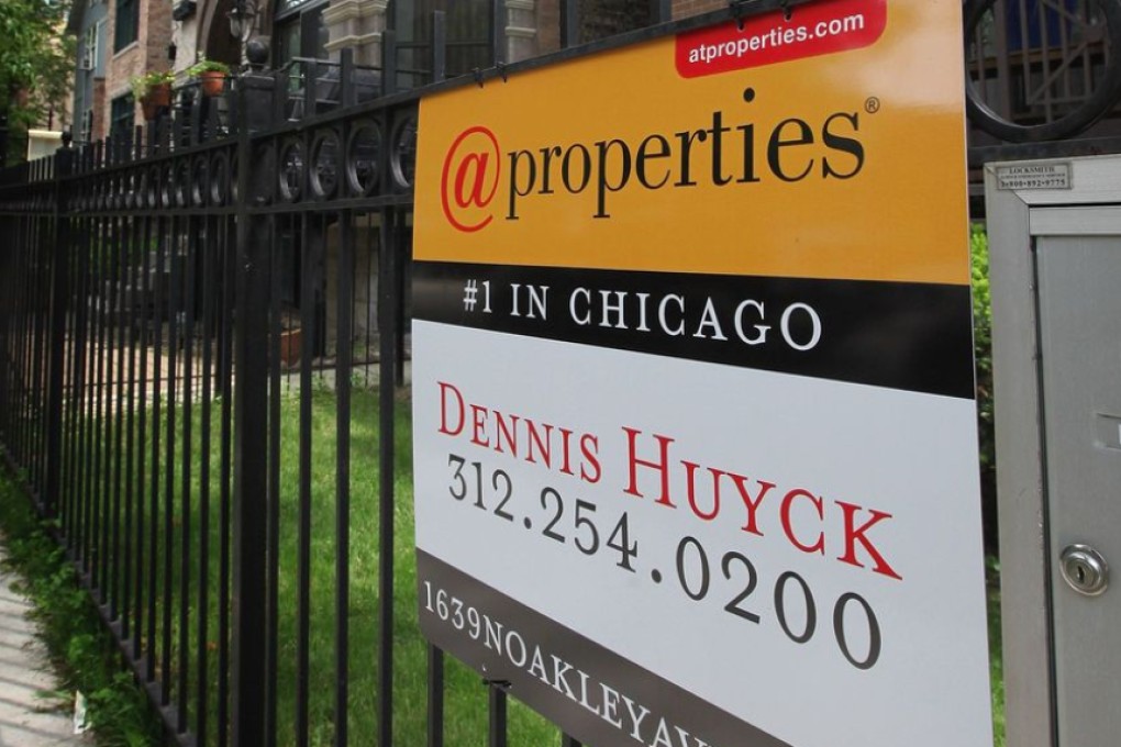 Chicago's housing market has been buoyant, with house prices trending upwards. Photo: AFP