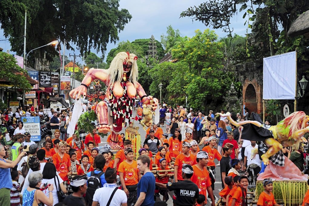 (Above): Nyepi festival in Bali. (Left): Tanah Lot Temple.Photos: Thinkstock