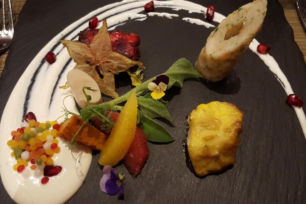 Golden Peacock signature lunch menu starter. Photo: Tracey Furniss