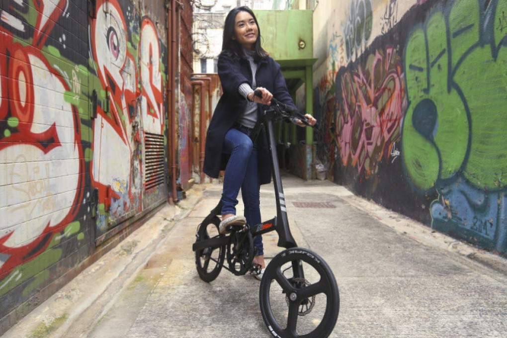 The Strida C1folding bike. Photos: Edmond So