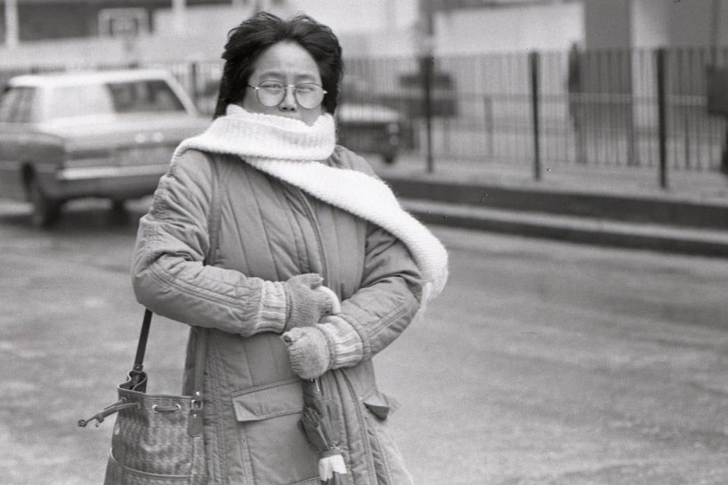 Hongkongers wrapped up warm in early March 1986. Photos: SCMP; Dickson Lee