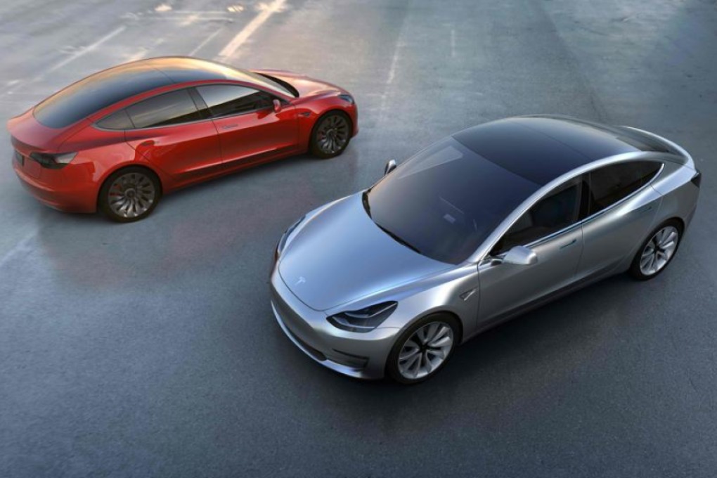 Tesla's Model 3 is scheduled to hit the market late next year. Photo: Tesla Motors