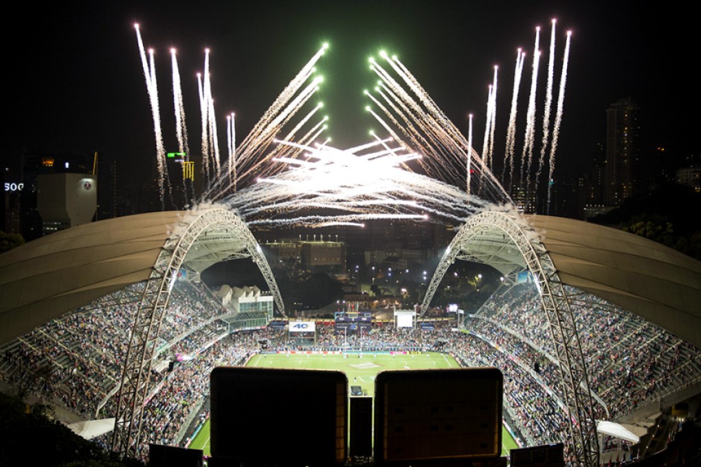 The Cathay Pacific/HSBC Hong Kong Sevens will once again dazzle spectators at Hong Kong Stadium from 8-10 April 2016. Photo: HKRU