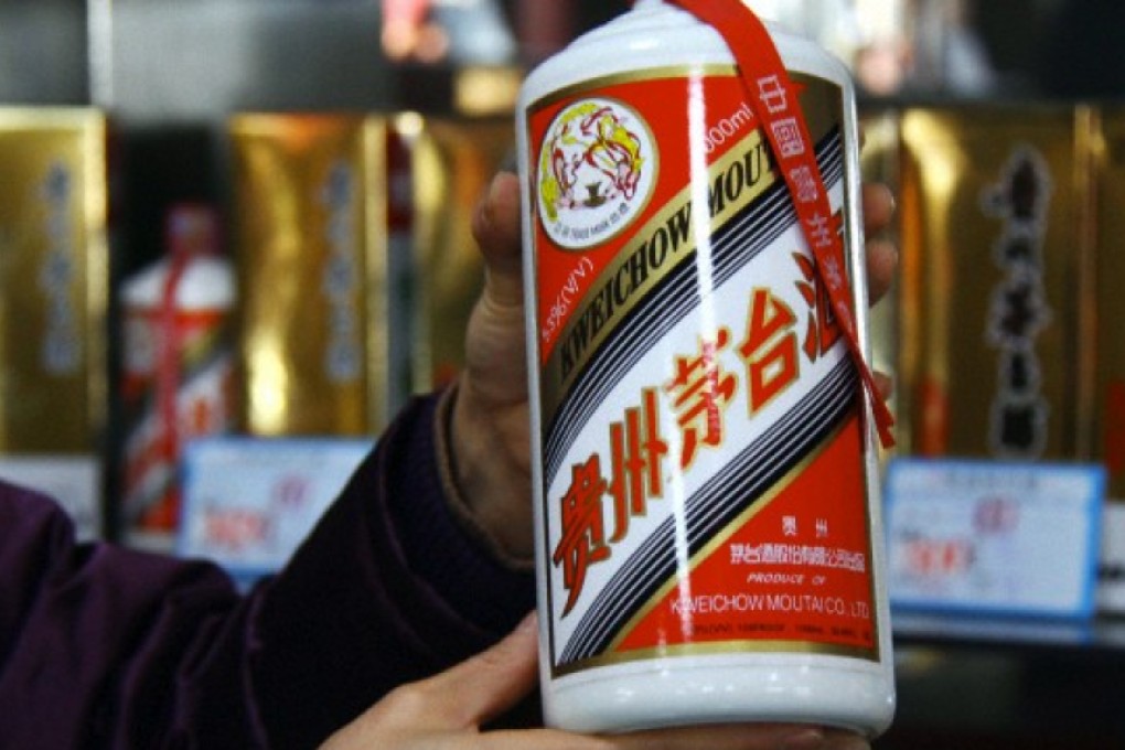 Kweichow Moutai is among the best-known brands of mao-tai.