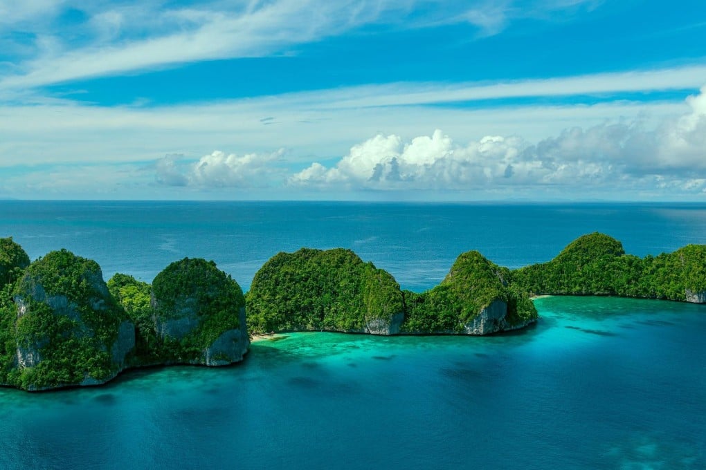 Islands in the Raja Ampat archipelago, in Indonesia's West Papua province. Photos: Cameron Dueck; Corbis