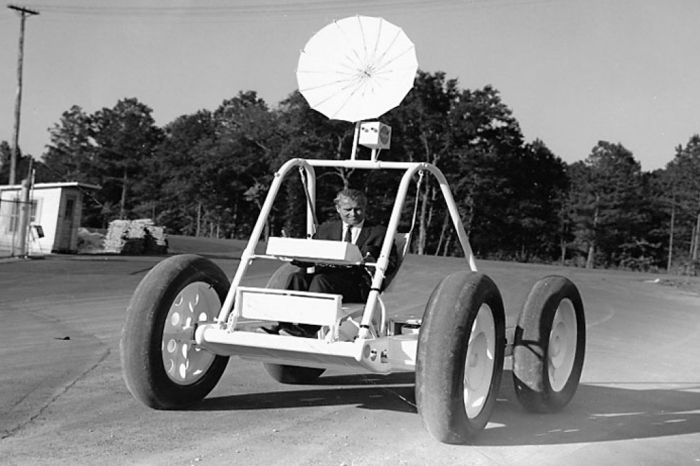 The vehicle was built by Brown Engineering and reportedly tested in NASA's KC-135 "vomit comet" reduced-gravity aircraft.
Photo: RR Auctions