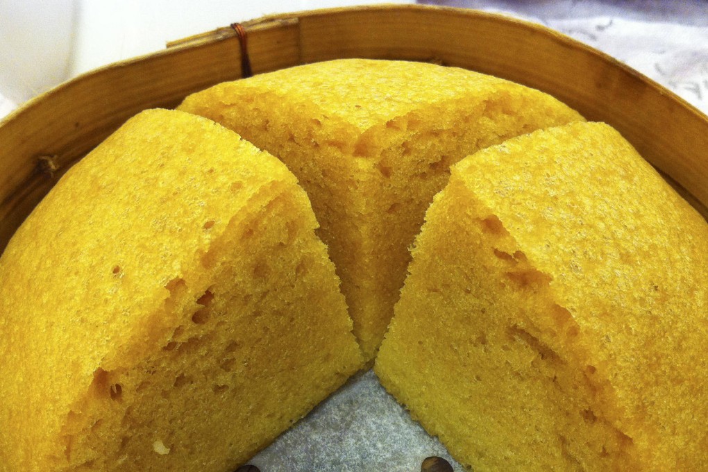 Ma lai goh with gula melaka for a steamed Cantonese cake with a twist