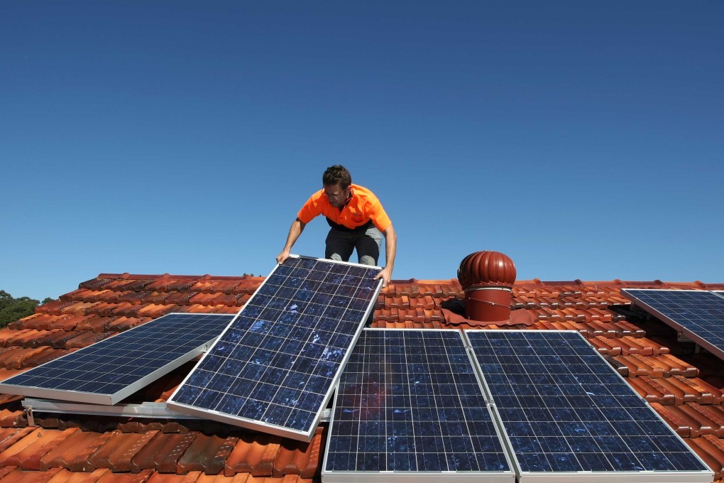 California law already states that all new buildings with 10 floors or less must have at least 15 per cent of their rooftops solar ready.
Photo: Reuters/Tim Wimborne