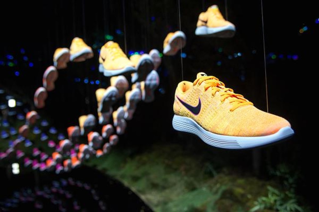 Nike paid a graphic arts student at Portland State University US$35 for the iconic "swoosh" logo.
Photo: Getty Images