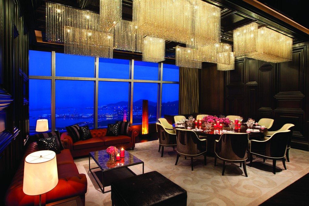 One of four VIP dining rooms at the Grand Club.