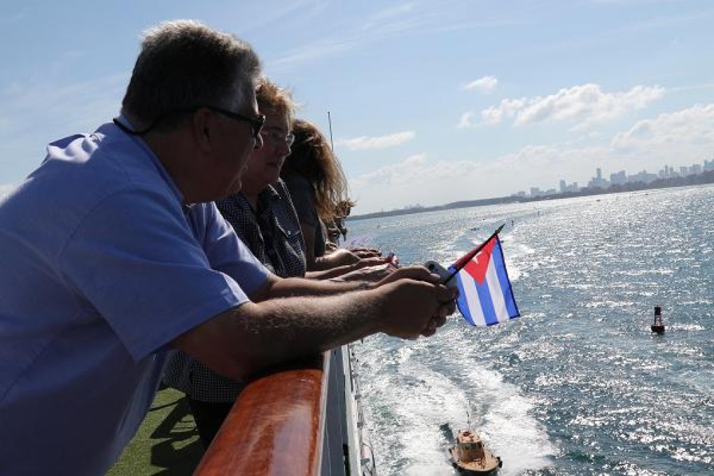 Weeks before the Adonia left for Havana, Carnival came under heavy pressure from anti-Castro activists because of a decades-old rule prohibiting Cuban-born Americans traveling to the island nation by sea.