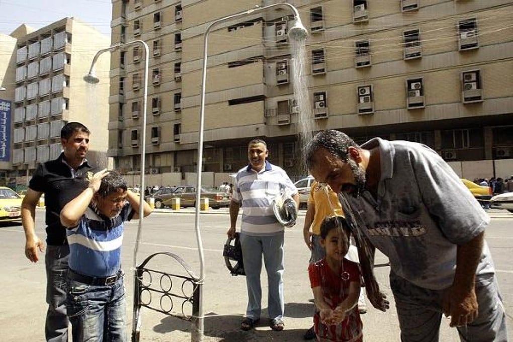 Panos Hadjinicolaou from the Cyprus Institute says the Middle East and North Africa could expect about 200 unusually hot days in the coming years. Photo:Ali Al-Saadi/AFP/Getty Images