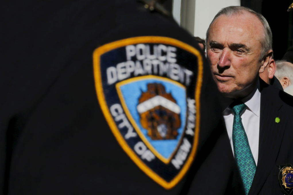 NYPD Police Commissioner Bill Bratton is a supporter of 'broken-windows policing' which cracks down on minor offences to stop the perpetuation of more serious crimes. Photo: Thomson Reuters