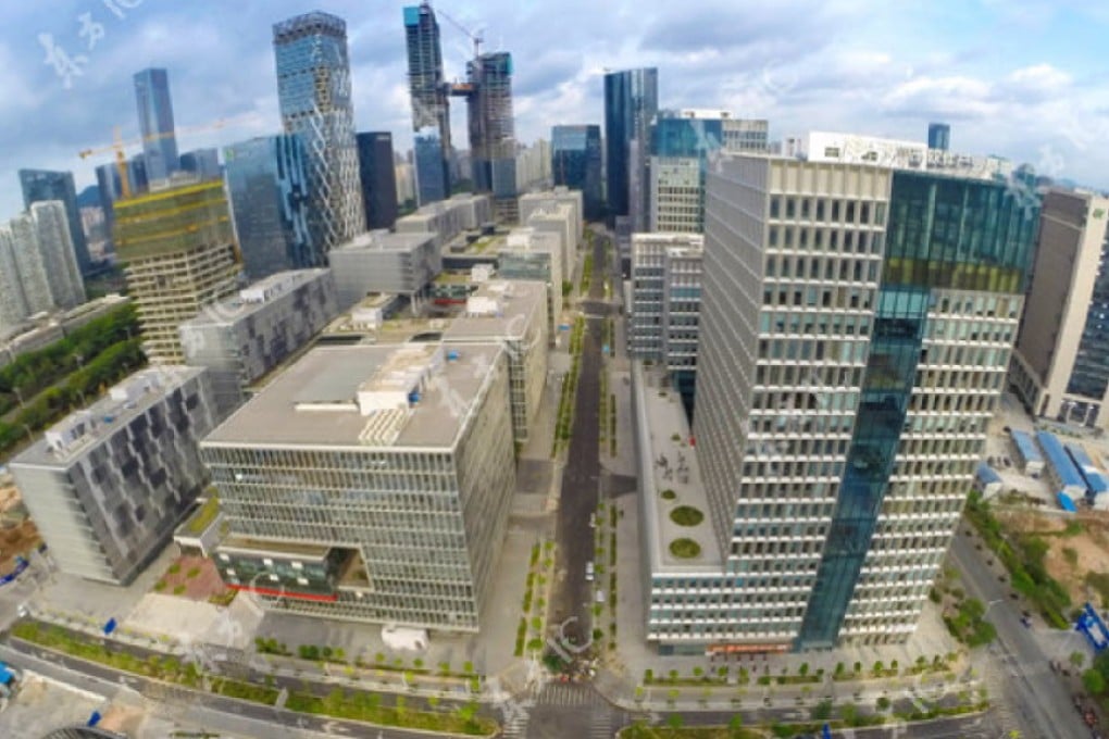 Shenzhen's Nanshan district hosts more than 8,000 technology enterprises and has offered startup-incubation for new firms since 1999. Photo: ImagineChina