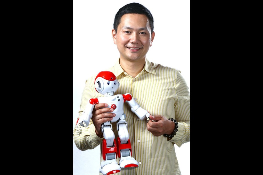 UBTech executive director Goti Deng says humanoid robots can be versatile family companions and helpers.