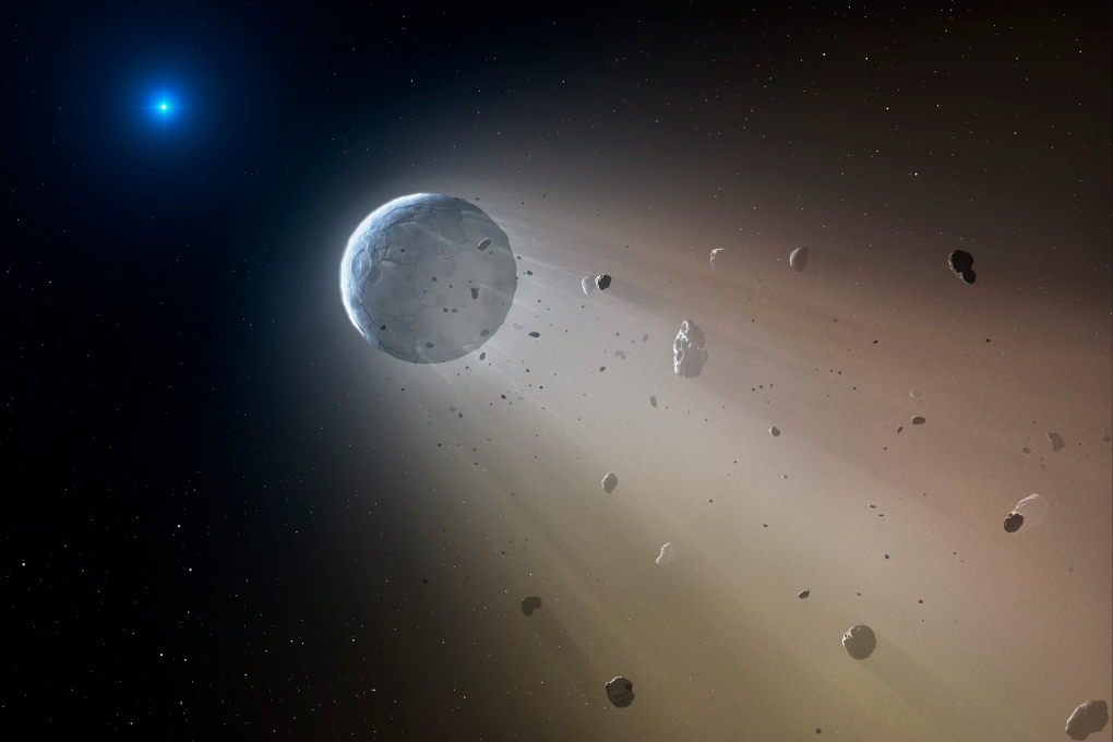 American scientists said in January said 648,000 comets would be required to explain the decreased brightness from Tabby's star, but similar findings were seen in other stars of its kind.
Photo: Danielle Futselaar/SETI International