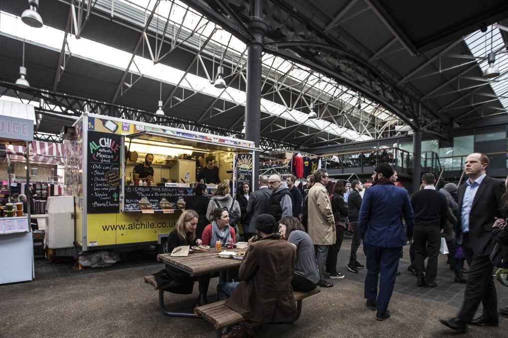 The Al Chile food trailer, at Old Spitalfields Market, in London. Photos: Ayesha Sitara