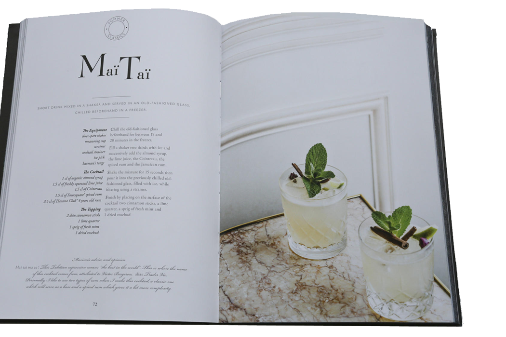 Recipe book: Cocktails - by Maxime Hoerth of Le Bristol Paris