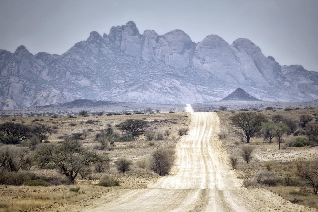 Namibian roads are rough and ready. Photos: Alamy