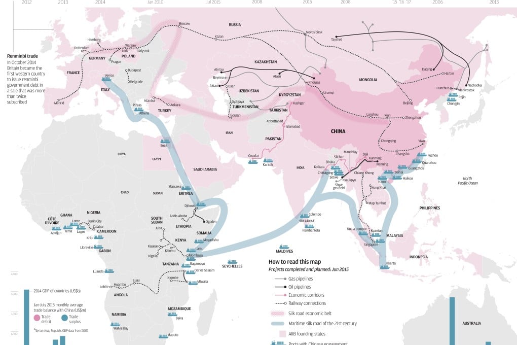 INFOGRAPHIC: How One Belt, One Road will give China's developing neighbours easier access to Chinese-made products
