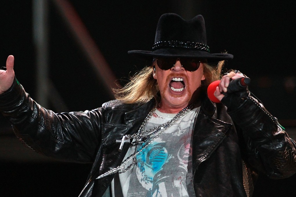 Photographers at Axl Rose's concerts sign contracts that give the rights to him and his team. Photo: Getty