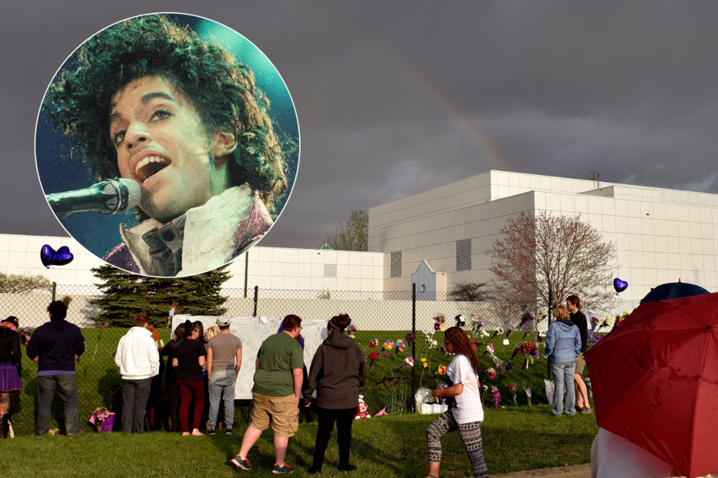 After his death in April, Prince's fans have turned his renowned Paisley Park in Minneapolis into a memorial for the musician. Photo: Getty/AP