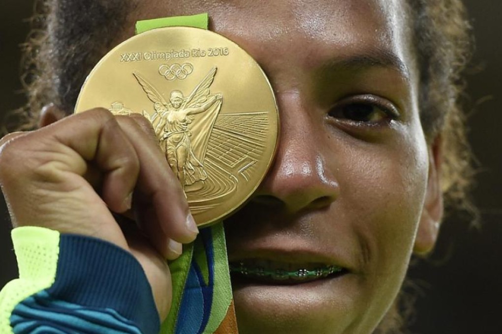 Rafaela Silva’s first gold medal for the hosts has boosted ticket sales at the Rio Games. Photo: EPA