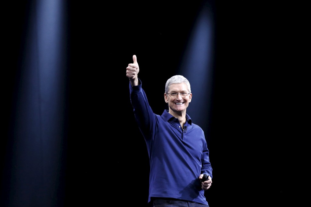 Apple CEO, Tim Cook. Photo: Robert Galbraith/Reuters