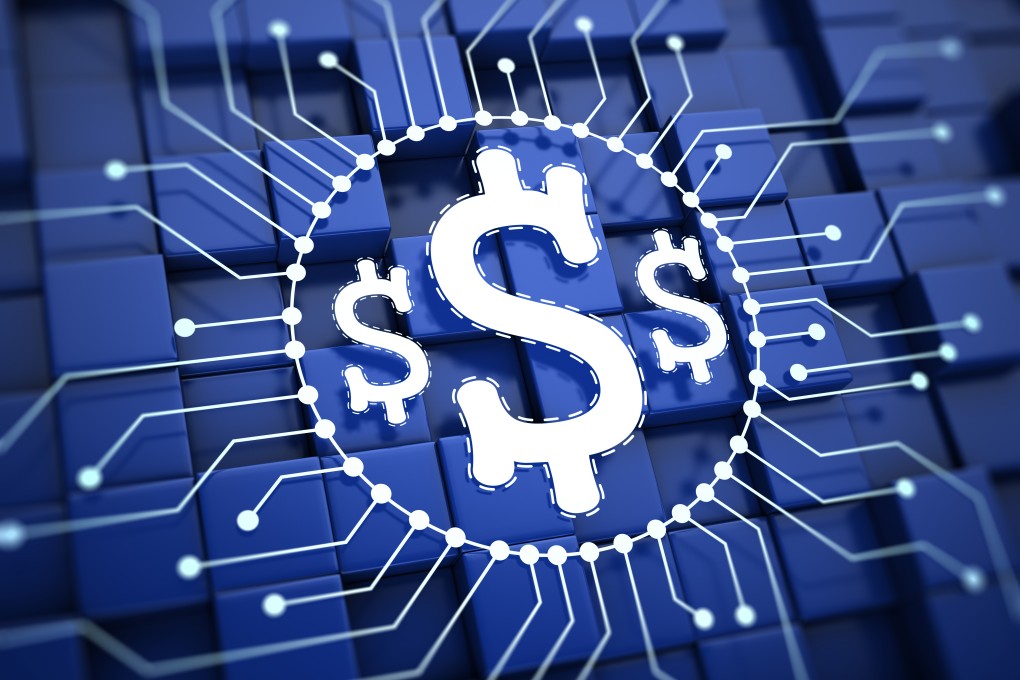 Blockchain was developed alongside bitcoin and works like a decentralised ledger which records every transaction and stores this information on a global network. Photo: D3Damon/E+/Getty Images