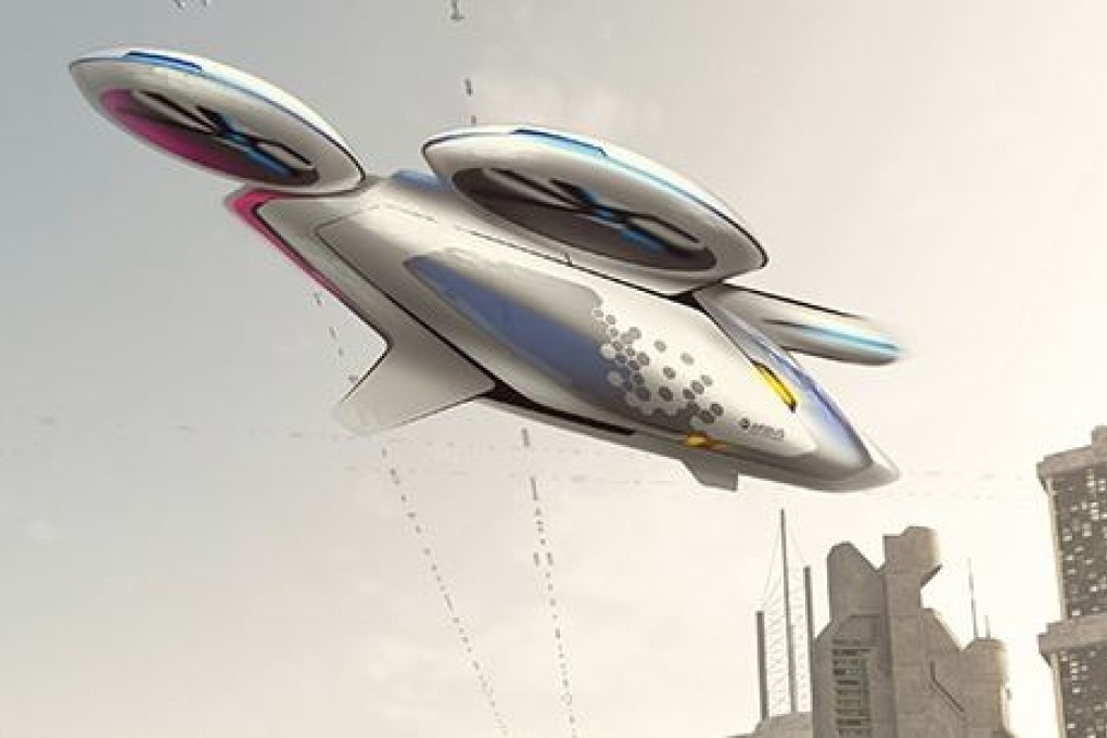 Artist’s impression of the multipropeller CityAirbus vehicle. Photo: Airbus Group