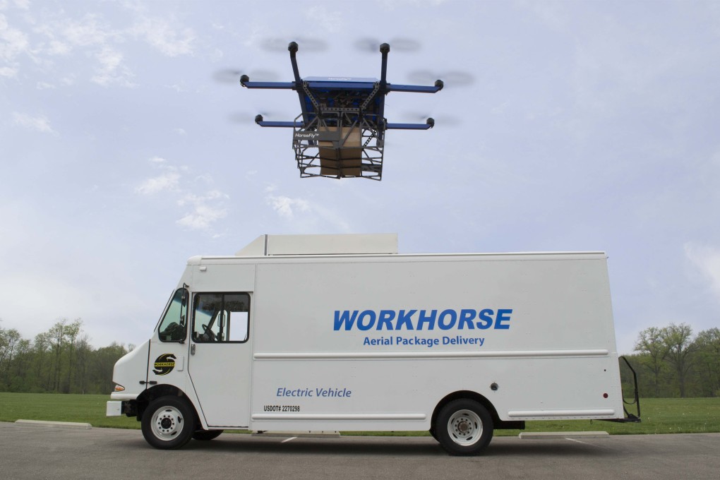 Workhorse Chief Executive Steve Burns Drones cited interest in drones' cost-effectiveness, at about 2 cents per mile because of electricity. Photo: Workhorse