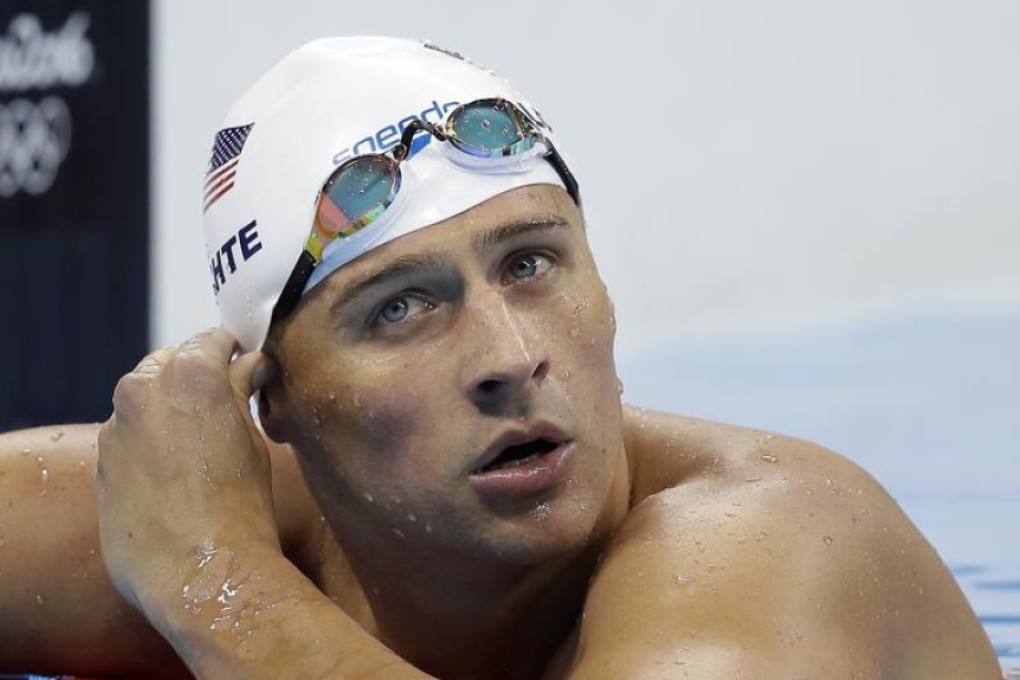 American swimmer Ryan Lochte is being sought by Brazilian authorities over inconsistencies in his account of being robbed at gunpoint last weekend. Photos: AP