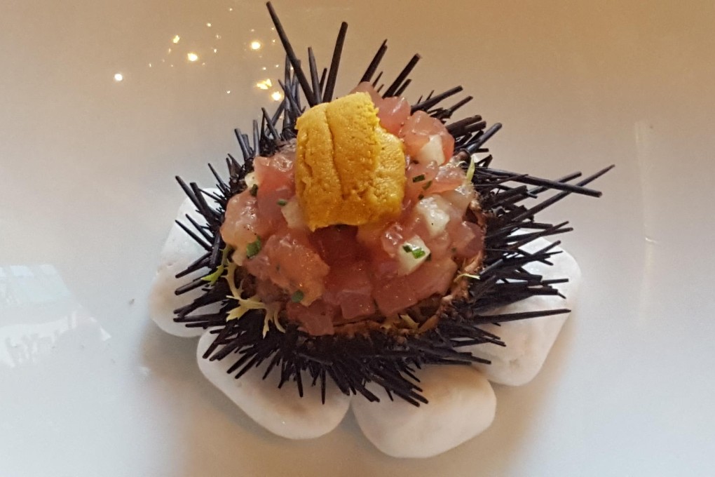 Marinated maguro with aloe vera and Hokkaido uni. Photos: Tracey Furniss