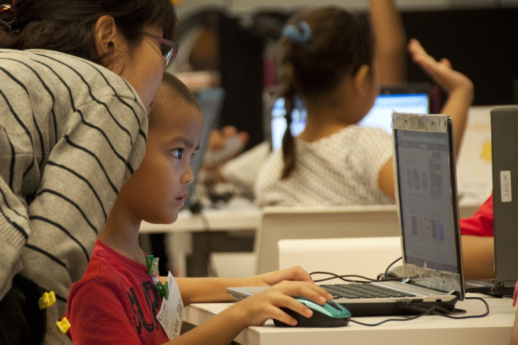 Saturday Kids, a coding academy for children, in Singapore. Photo: Saturday Kids