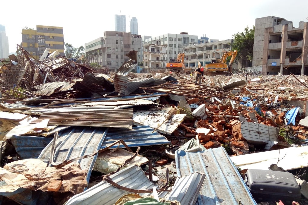 Demolition begins in the neighbourhood. Pictures: Theodore Kaye