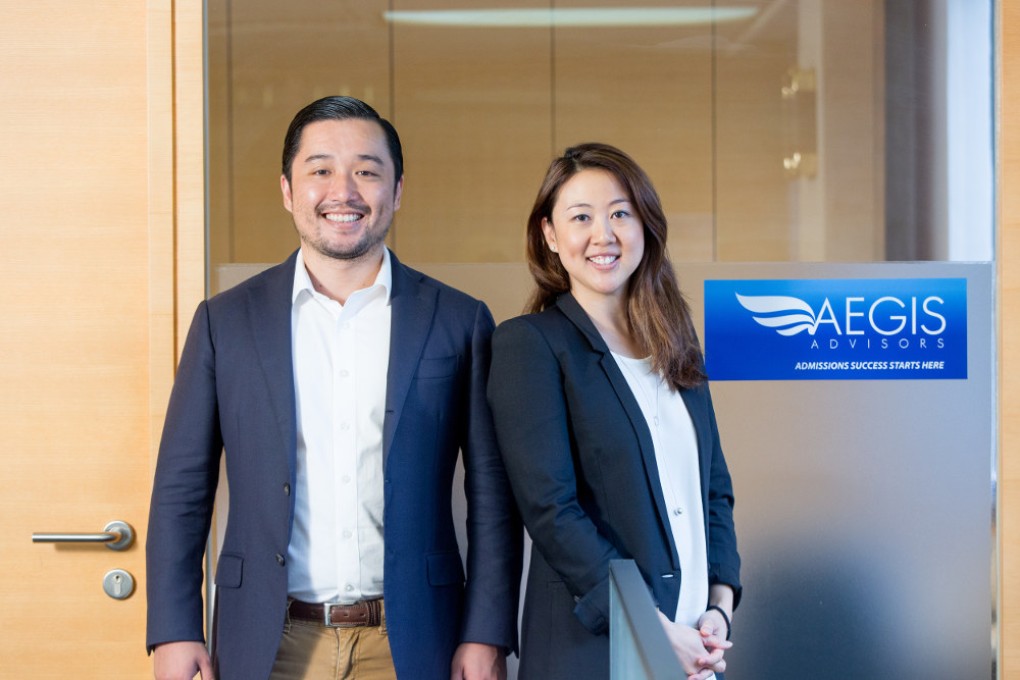 (Left) Dan Chen, Co-Founder and Head of US University Advisory at Aegis Advisors
(Right) Cindy Hah, Co-Founder and Head of US Boarding School Advisory at Aegis Advisors