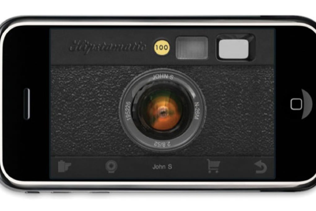 Capture images with iPhone app, Hipstamatic