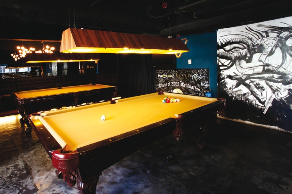 Three Bars with Pool Tables