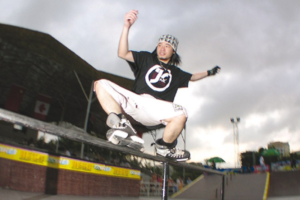 Extreme rollerblader, Alan Mak