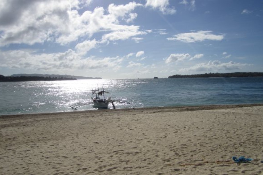 Boats in Boracay